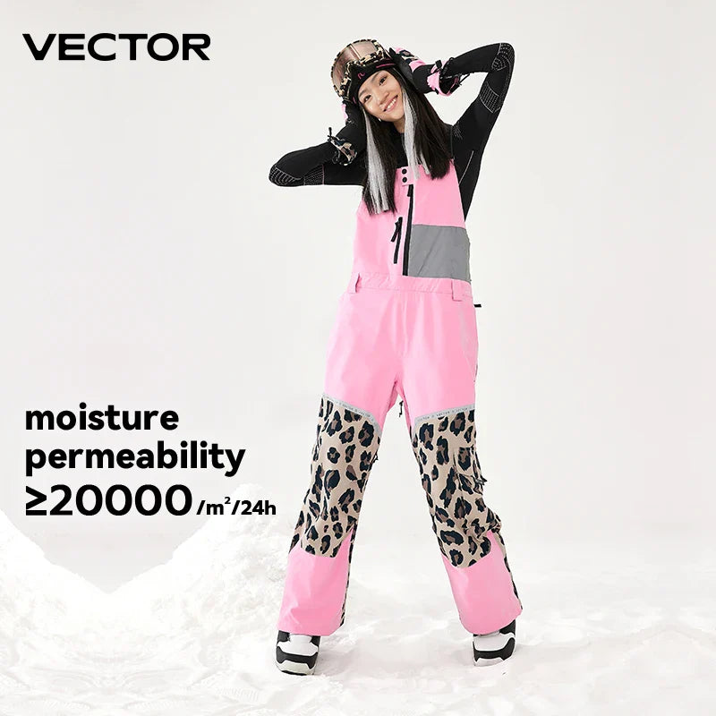 Ski Bib Overalls: Waterproof Snowboard Jumpsuit for Men & Women