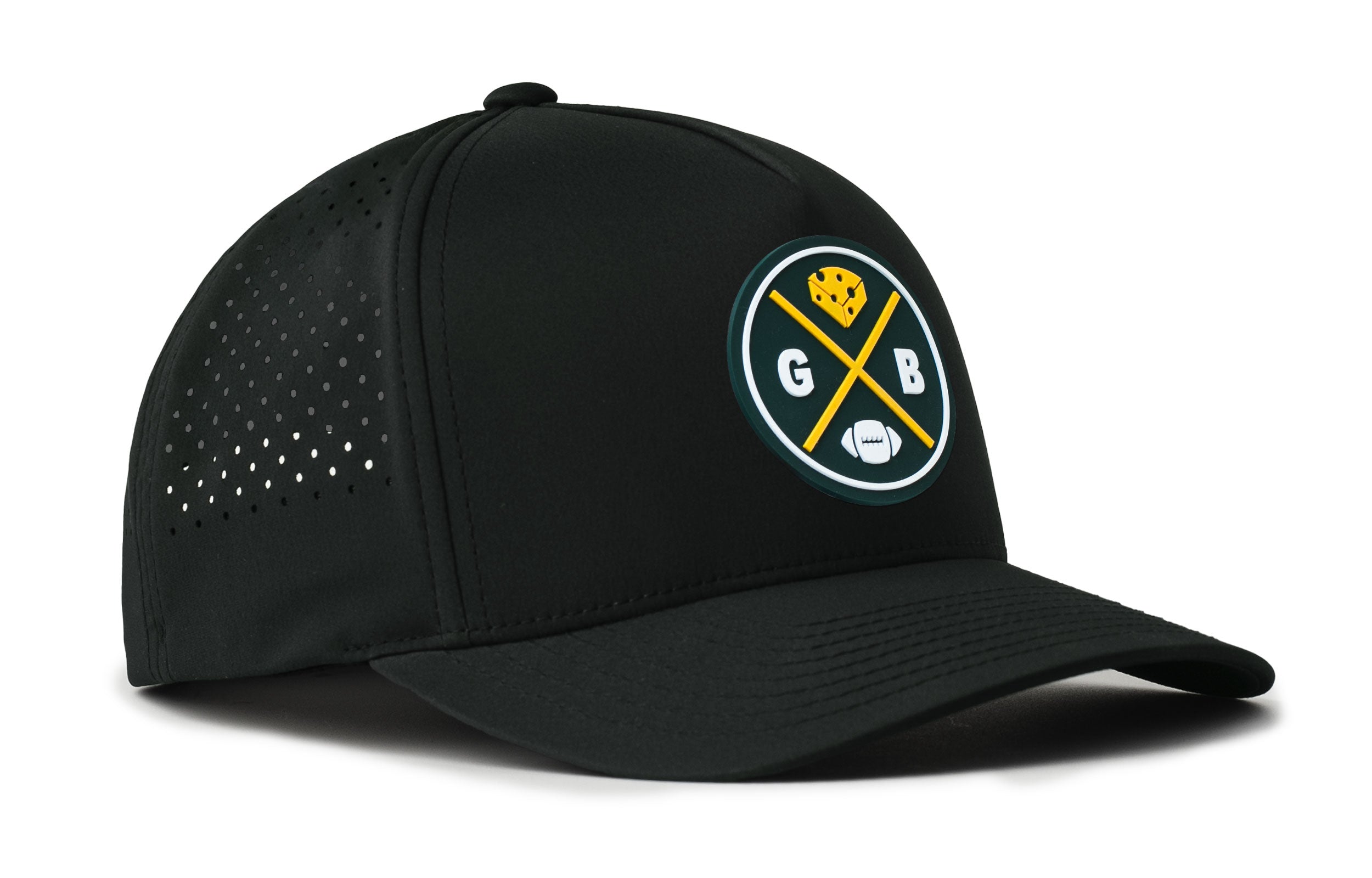 Green Bay Football Performance 5-Panel Hat  |  GB X Cheese Flexfit® Snapback